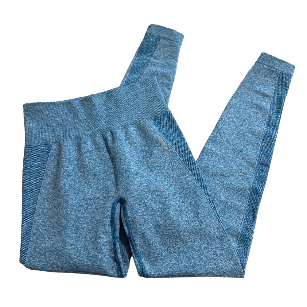 Gymshark Blue Seamless Leggings Small